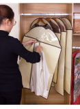 Custom OEM Clear PVC Window Foldable Travel Suit Garment Bag