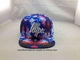 Wholesale Polyester 5 Panel Digital Starry Sky Snapback Cap