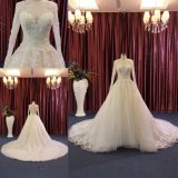 High Quality Beading Ball Gown Bridal Long Train Wedding Dress