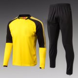 New Design Blue Black Yellow Red Football Tracksuit