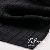 High Quality Black Striped Dobby Fabric for Summer