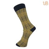 Men's Fashion Jacquard Cotton Socks