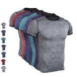 China Mens Gym Clothing, Rounded Hem Sublimation Sports T Shirt