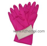 Pink Kitchen Latex Gloves Household Latex Gloves Work Glove