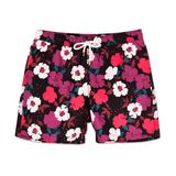 Casual Flowers Printed Beach Shorts for Men