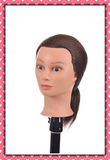 Wholesale 100% Human Hair Training Head 16inches for Beauty School