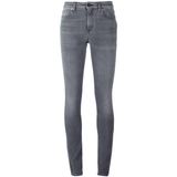 High Rise Dark Grey Skinny Women/Ladies Jeans Pair Denim (Pants E. P. 430)