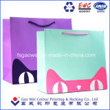 Spot Color Print Paper Shopping Gift Bag for Packaging