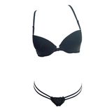 2018 New Fashion Push up U Plunge Bra Set