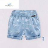 Fashion Cotton Thin Type of Beach Denim Shorts for Girls by Fly Jeans