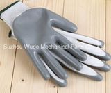 Nylon Nitrile Impregnated Adhesive Wear - Proof Industrial Protective Gloves