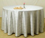 100% Polyester Restaurant Table Cloth for Hotel (DPF10781)