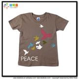 Round Neck Children Wear Unisex Children Shirt