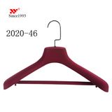 46cm Wide Shoulder Strong Brand Custom Men Suit Velvet Hanger