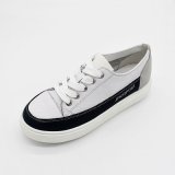 Lace-up PU Upper Ladies Casual Shoes with High Quality