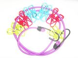 High Quality Elastic Retractable Clothesline with Clip