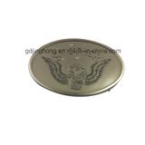 Metal Belt Buckle in Brushed Antique Silver Color