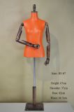 Female Mannequin Dummy Torso with Jointed Wood Arms