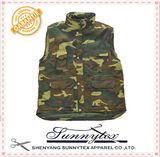 Mens Winter Padded Camouflage Bodywarmer