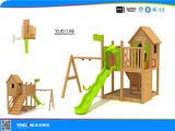 Children Wooded House Outdoor Playground Equipment (YL61149)