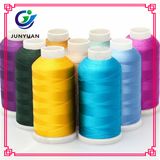 Factory Dyed Polyester Embroidery Thread 75D/2, 108d/2, 120d/2, 150d/2, 250d/2