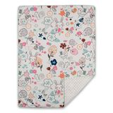 Printed Micro Mink Baby Blanket