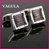 VAGULA Fashion Man Gemelos Cufflinks (L51462)