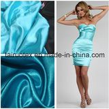 100% Polyester Stretch Satin for Lady Dress Fabric