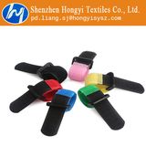 Adjustable Multicolor Hook and Loop Cable Ties