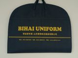 Custom Blue PP Non Woven Logo Printing Garment Bag