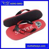 High Quality PE Sports Slipper Sandal with Eagle Print