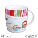 Owl Design Ceramic Cheap Cartoon Mug