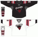 Customized Federal Hockey League New Jersey Outlaws Ice Hockey Jersey