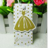 Dress Shape of Printed Hang Tag for Children Dress