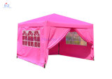 10FT X 10FT Stright Leg Folding Tent with Side Walls Outdoor Gazebo Garden Canopy Pop up Tent Easy up Gazebo for Wedding Gazebo