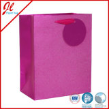 Pink Glitter Luxury Paper Gift Bags with Glister and Tag