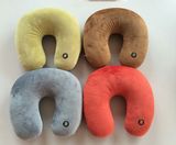Soft Plush Micro Beads Massager Neck Pillow Travel Pillow (T171)