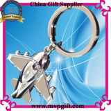 3D Metal Key Chain with Air Plane Key Ring Gift