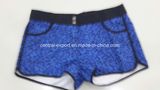 Oeko-Tex Flat Waist Polyester Patterned Lady Board Short Swimwear