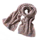 Womens Unisex Space Dye Fancy Thick Winter Heavy Knitted Scarf (SK158)