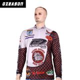 2016 Long Sleeve Custom Oversized Fishing Shirts with Sublimation