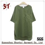 Custom Cheap Casual Round Neck Short Sleeve Ladies T-Shirt