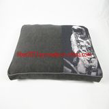 2018 Unique Customized Grey Silver Rectangle Cat Pet Products Couch Mat Square Dog Bed Cushion