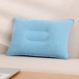 Super-Thick Flocking Fabric Inflatable Pillow Portable Travel Pillow