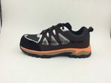 Casual Style Sports Designed Men's Leather Safety Shoes