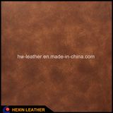 Classic Polished Synthetic PU Leather for Shoes Hx-S1713