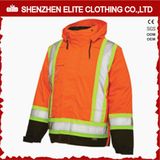 High Vis Men Workwear Reflective Winter Orange Jacket (ELTSJI-24)