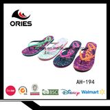 Flat Woman Sandals with Cloth Filming