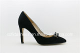 Updated Suede Lady Leather High Heel Fashion Shoes