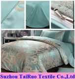 100% Polyester Jacquard Satin for Bedding Set